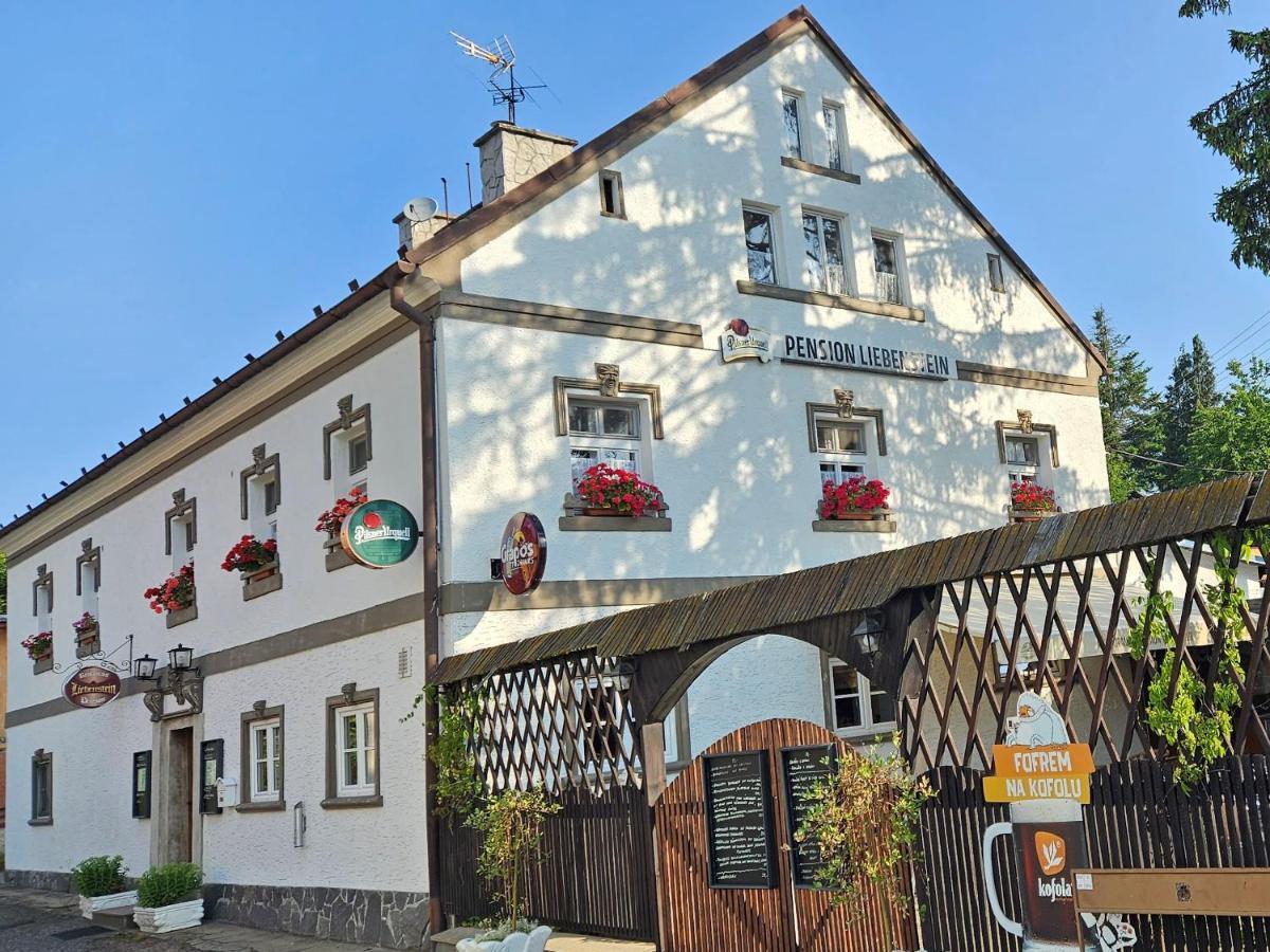 Restaurant & Pension Liebenstein Libá Eksteriør bilde